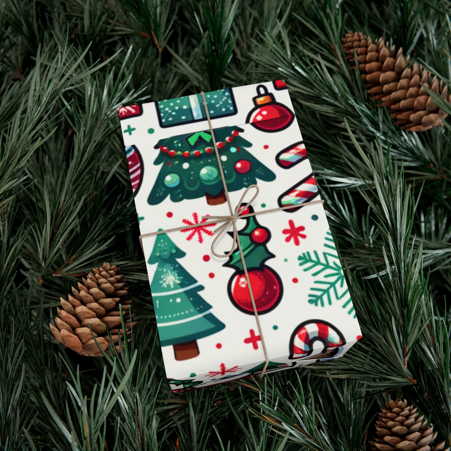 Wrap Up the Magic: Santa and Reindeer Gift Wrap Paper for Memorable Presents