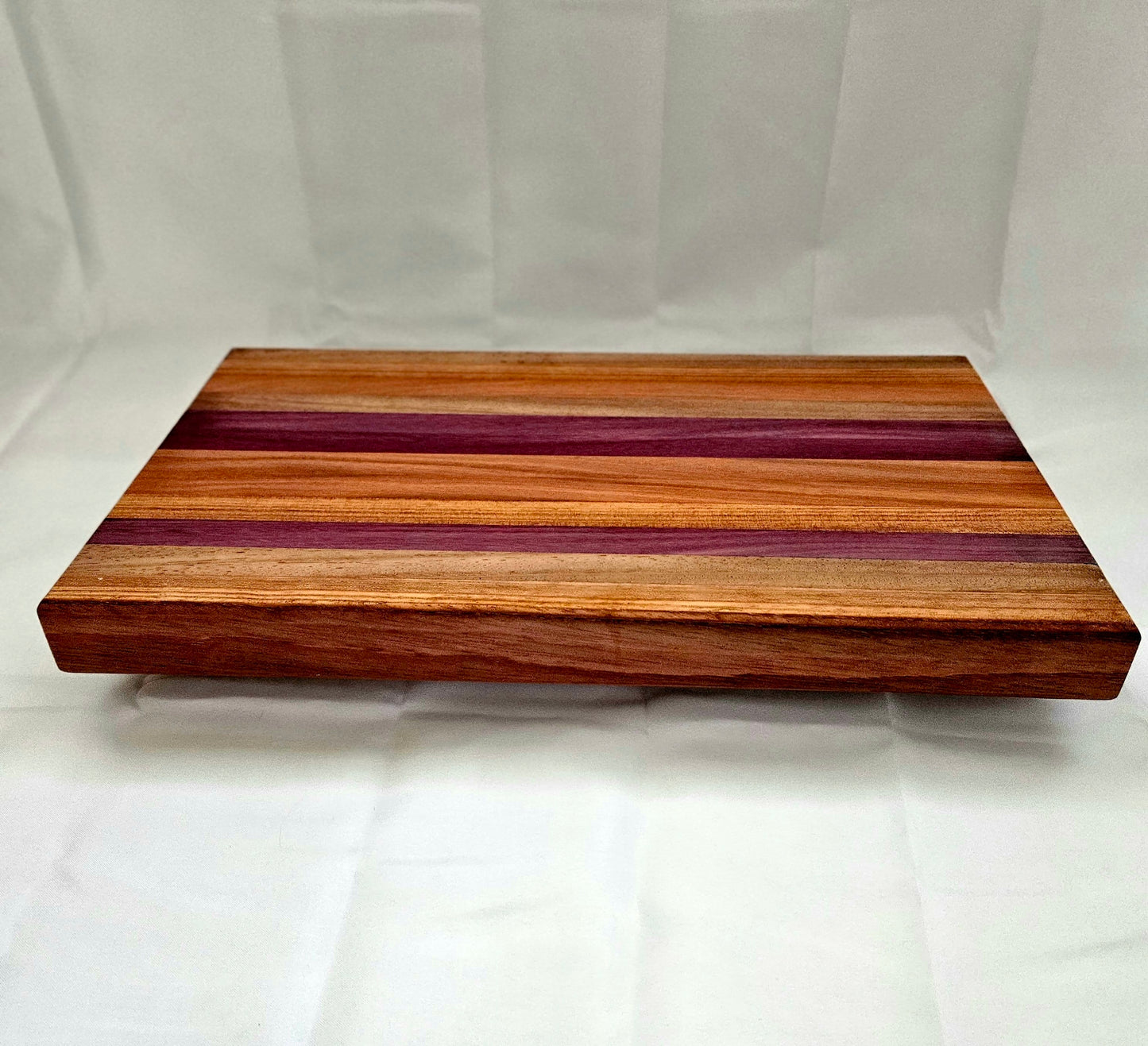 Exotic Hardwood Butcher Block Style Cutting Board