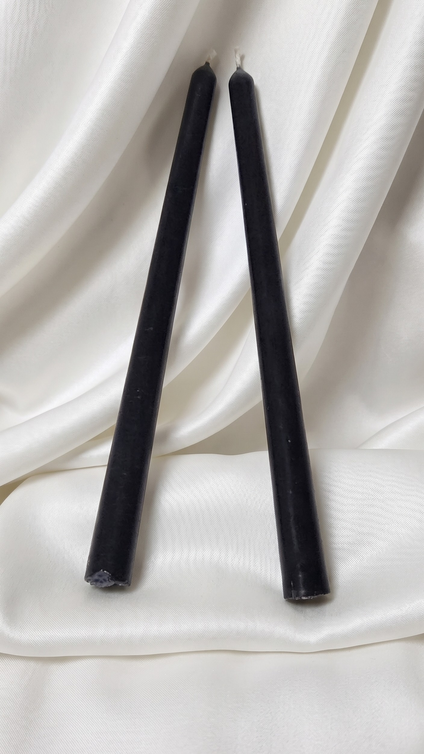 Black Tapered Ritual Candle