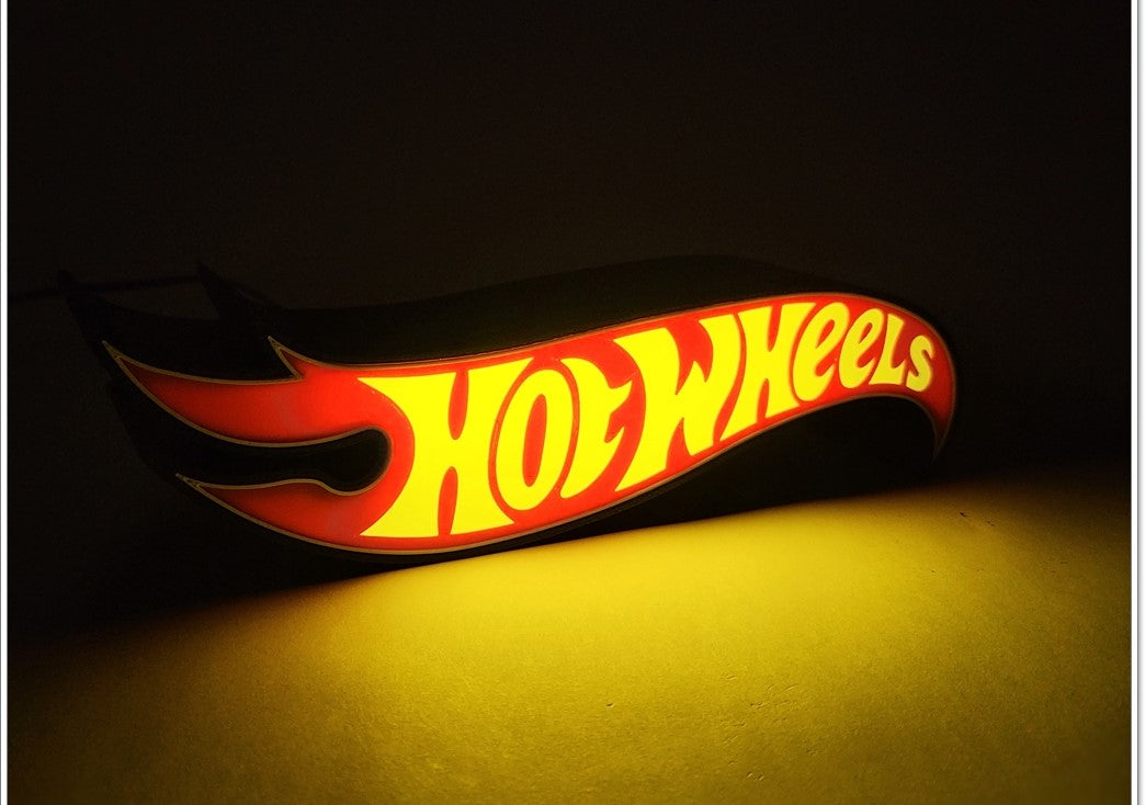 Hot Wheels Lamp | 3D Printed Design | Captivating Lighting for Enthusiasts