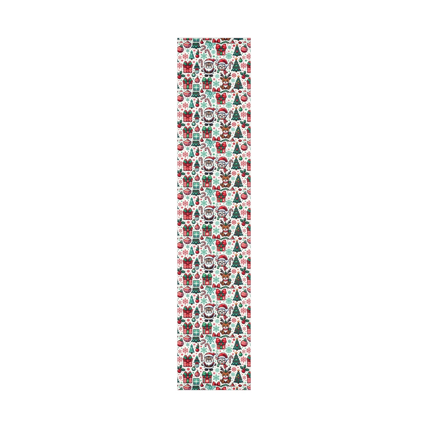 Wrap Up the Magic: Santa and Reindeer Gift Wrap Paper for Memorable Presents