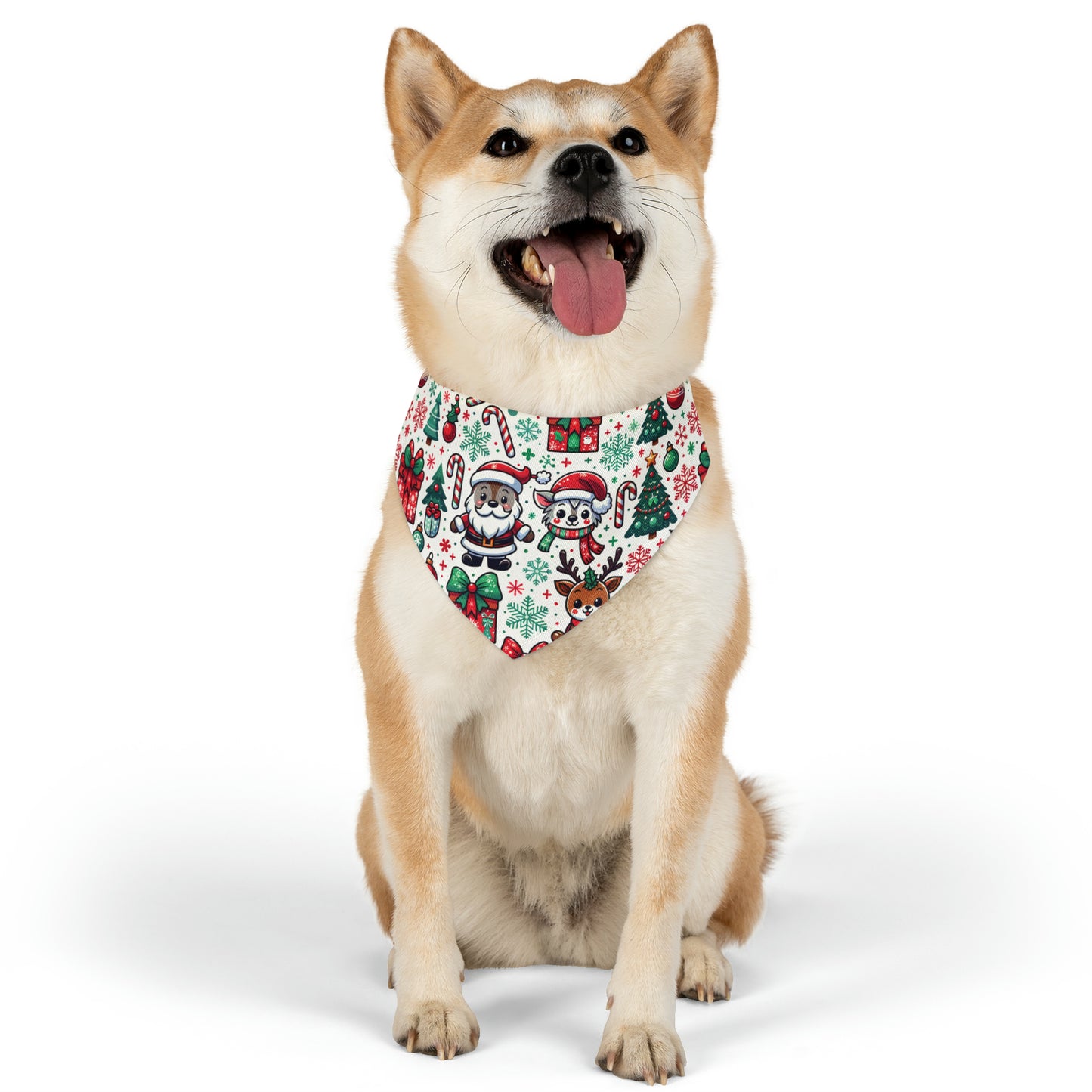 Festive Pet Bandana Collar