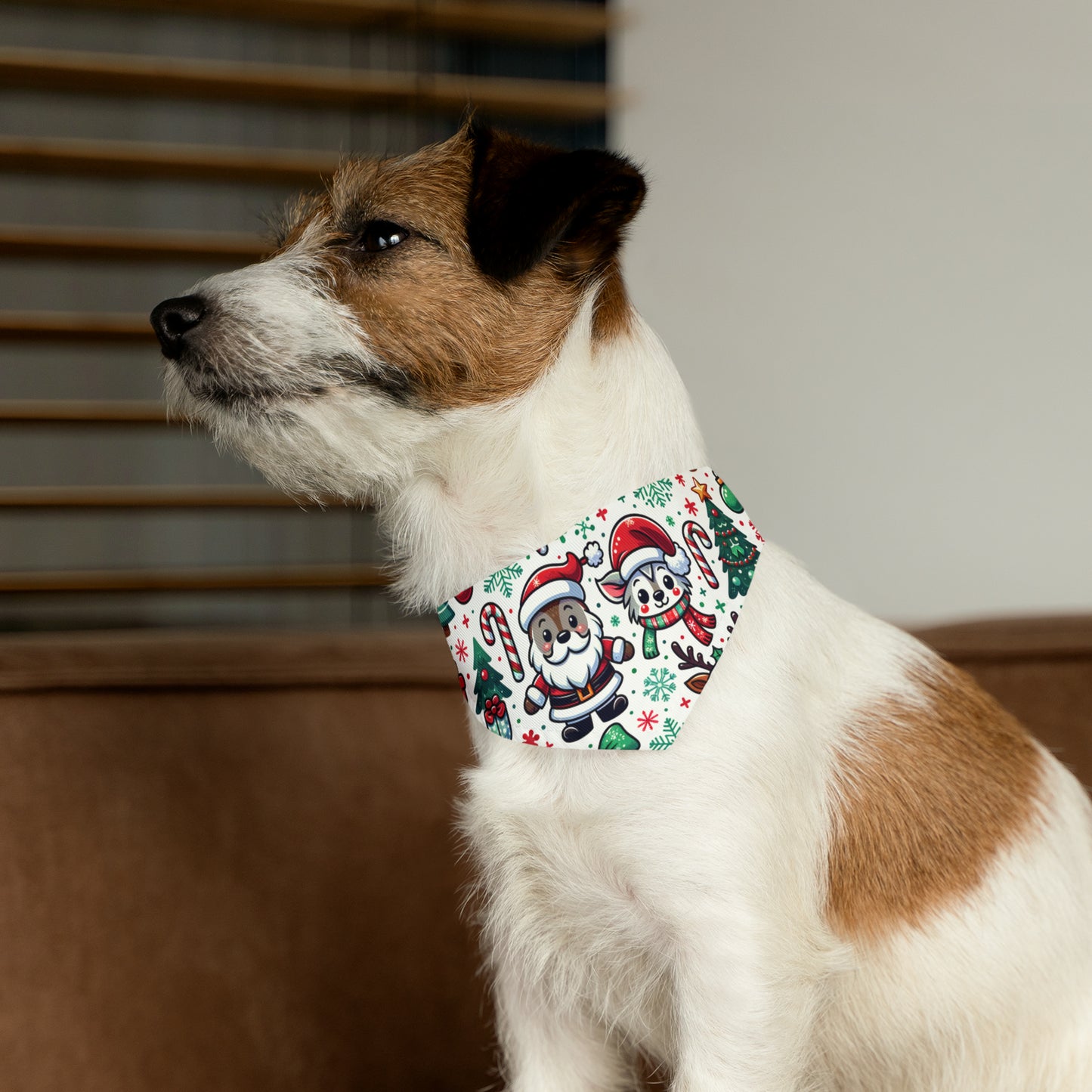 Festive Pet Bandana Collar