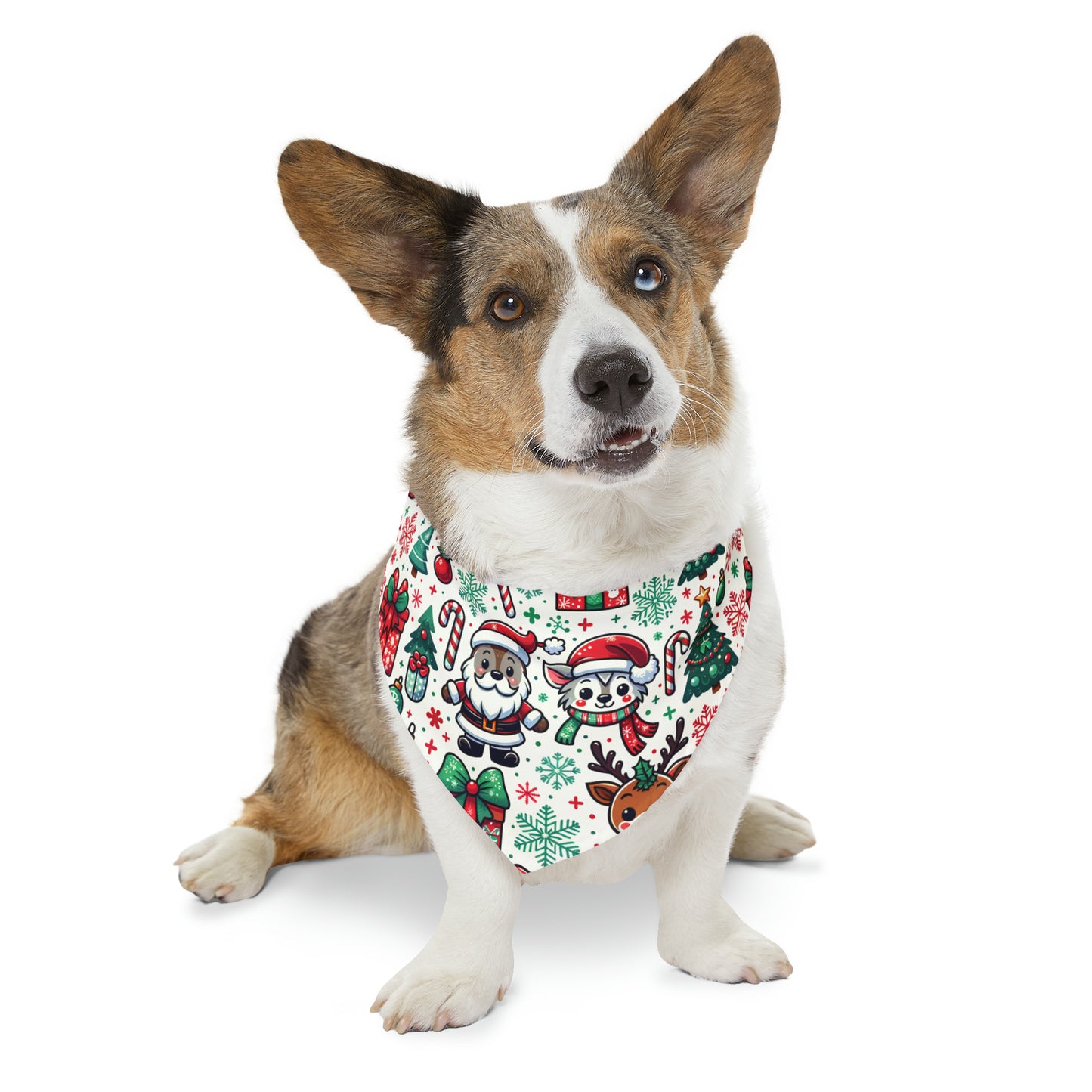 Festive Pet Bandana Collar
