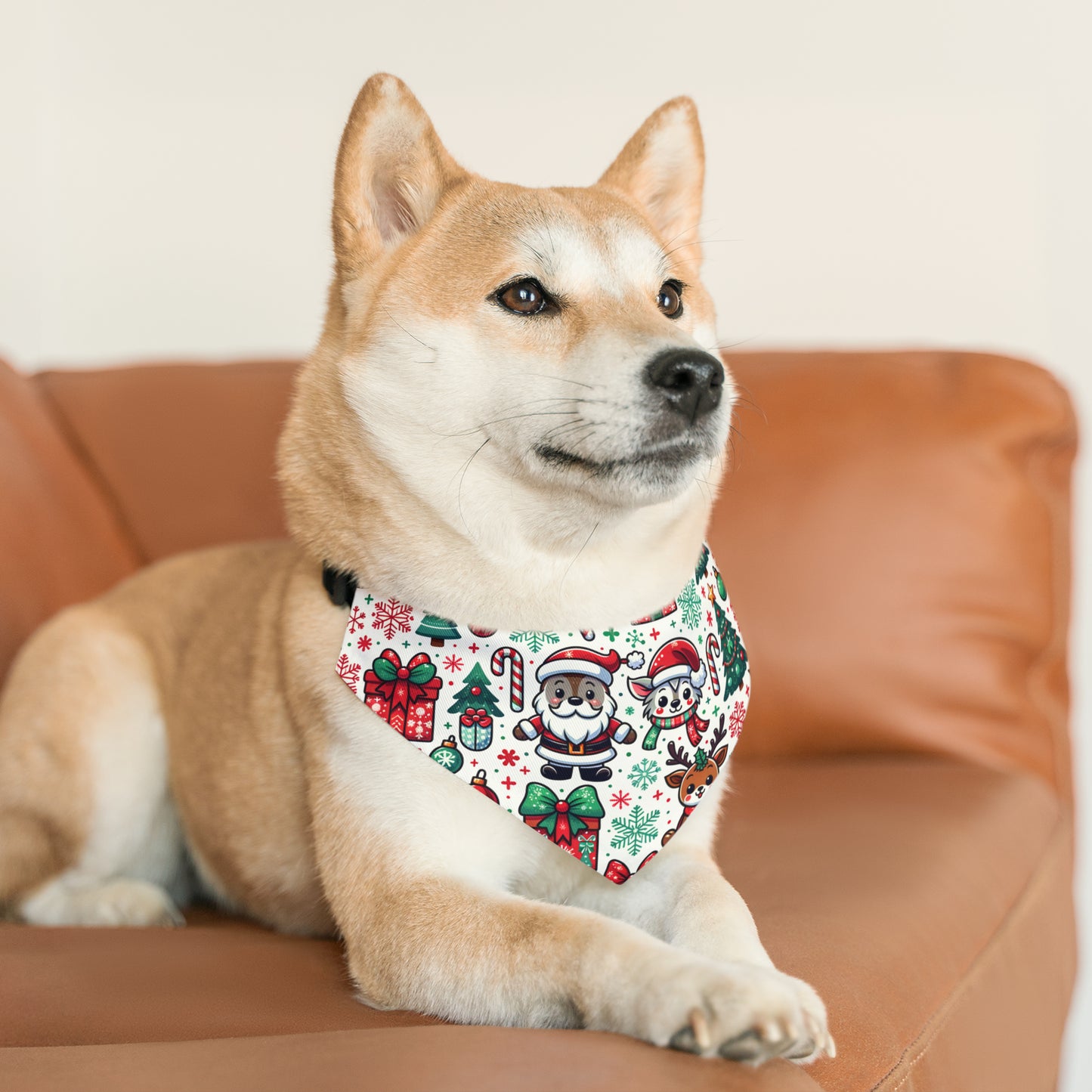 Festive Pet Bandana Collar
