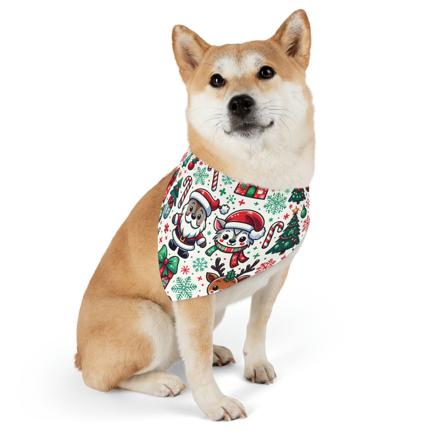 Festive Pet Bandana Collar