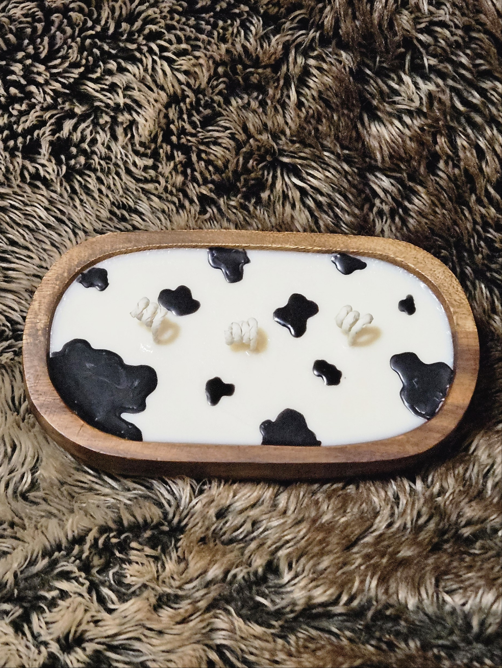 Pineapple Cilantro - Cow Print