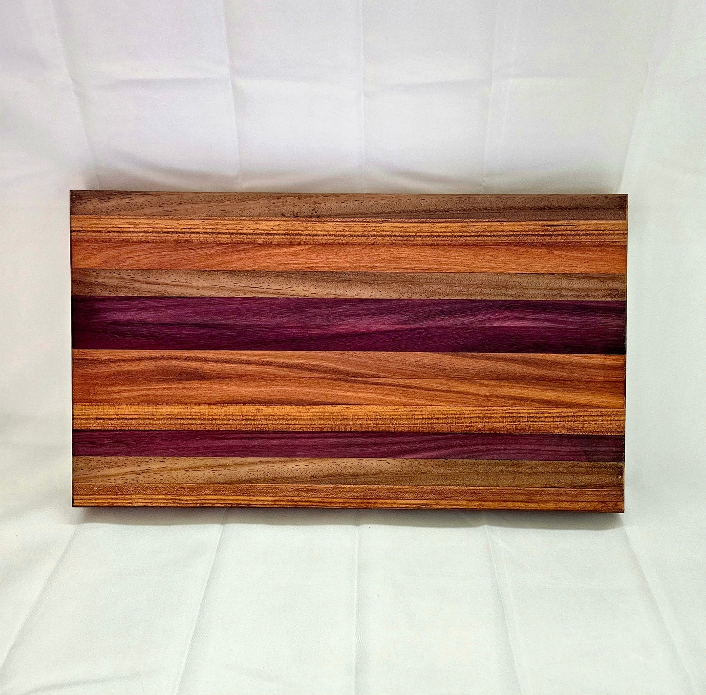 Exotic Hardwood Butcher Block Style Cutting Board